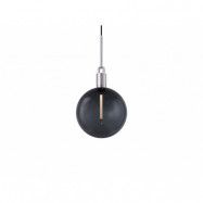 Buster+Punch - Forked Globe Taklampa Dim. Large Smoked/Steel
