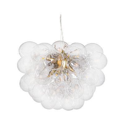 By Rydéns - Gross Taklampa Ø50 Mässing/Klar