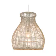 By Rydéns Seagrass taklampa 55 cm Brun