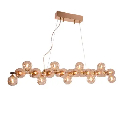 By Rydéns - Splendor Bar Taklampa Gold/Amber