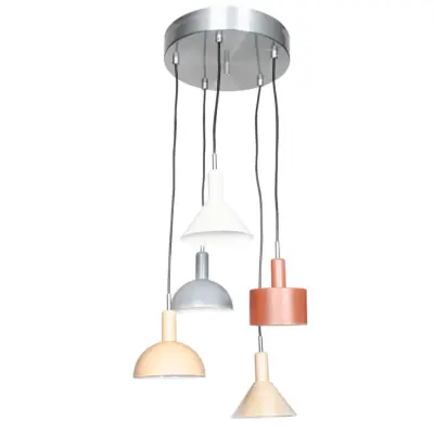 Cabano taklampa 5-låg Multi