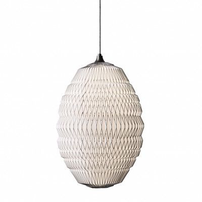 Caleo 2 Medium taklampa, vit/brons 35cm