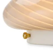 CANDY taklampa, grå, Ø 30 cm, glas, E27 – Halo Design - Vardagsrum - Med en ljuskälla