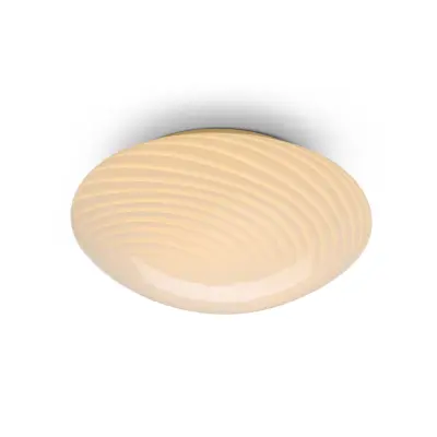 CANDY taklampa, opal, Ø 30 cm, glas, E27 – Halo Design - Vardagsrum - Med en ljuskälla