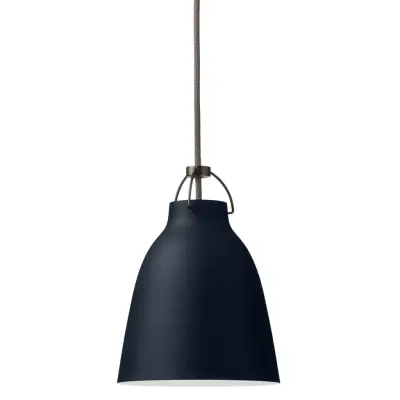 Caravaggio P1 taklampa, mörk ultramarin 16,5cm