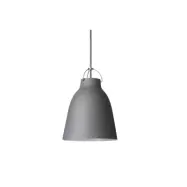 Caravaggio P2 taklampa, matt mörkgrå 25,8cm