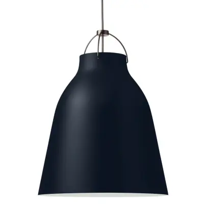 Caravaggio P3 taklampa, mörk ultramarin 40cm