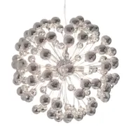 Carroll taklampa, krom 58cm