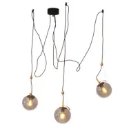 Carry taklampa 3-låg Grå