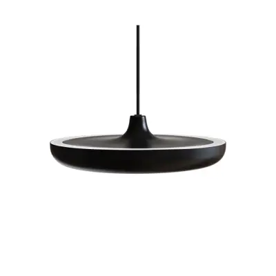 Cassini taklampa medium, svart Ø40