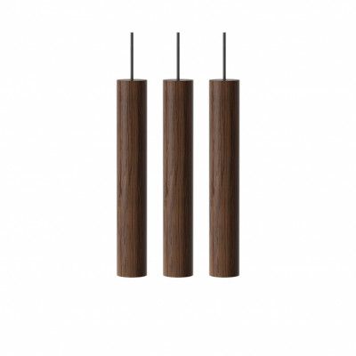 Chimes Cluster 3 taklampa, mörk ek