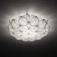 C'EST LA VIE taklampa, vit, Ø 71 cm, 3 lampor, E27 C'EST LA VIE Slamp - Vardagsrum - Design - Plast - Plafond