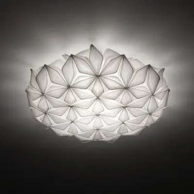 C'EST LA VIE taklampa, vit, Ø 71 cm, 3 lampor, E27 C'EST LA VIE Slamp - Vardagsrum - Design - Plast - Plafond