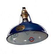 Coolicon - Large Original 1933 Design Taklampa First Edition Blue Underground