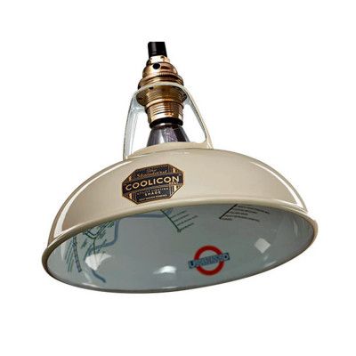 Coolicon - Large Original 1933 Design Taklampa First Edition Creme Underground