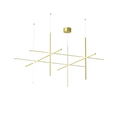 Coordinates S4 taklampa, anodiserad champagne