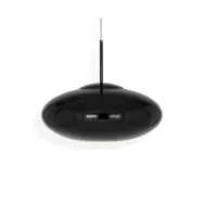Copper Black Wide pendel, svart 50cm