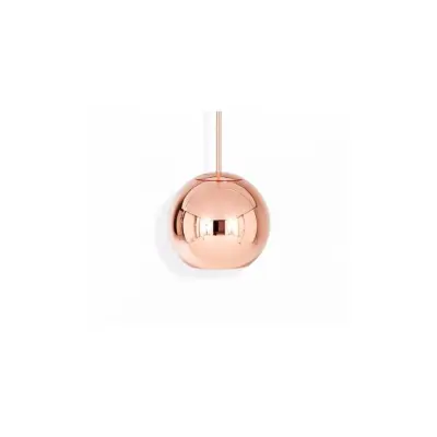 Copper Copper Round pendel, koppar 25cm