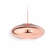 Copper Wide pendel, koppar 50cm