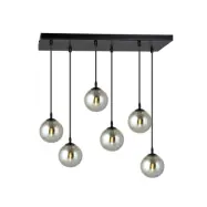 COSMO 6 Taklampa, Svart/Grafit