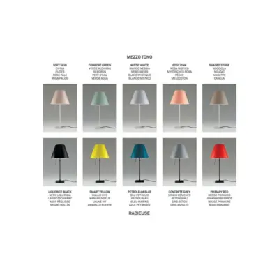 Costanza Taklampa Up/Down Mistic White Luceplan - Matsal - Aluminium