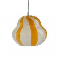 Cozy Living - Candy Taklampa Stripes/Yellow
