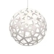 david trubridge - Coral Taklampa Ø100 Vit 2 Sidor