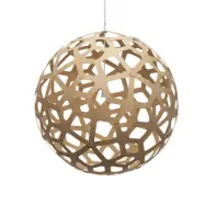 david trubridge - Coral Taklampa Ø120 Bamboo