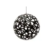 david trubridge - Coral Taklampa Ø120 Svart 2 Sidor