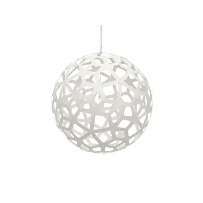 david trubridge - Coral Taklampa Ø120 Vit 2 Sidor