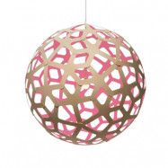 David Trubridge - Coral Taklampa Ø40 (Pink)