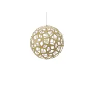 david trubridge - Coral Taklampa Ø60 Vit 1 Sida