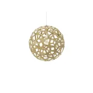 david trubridge - Coral Taklampa Ø80 Bamboo