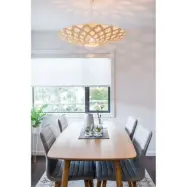 david trubridge - Flax Taklampa Ø110 1 Sida Svart