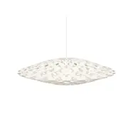 david trubridge - Flax Taklampa Ø110 2 Sidor Vit