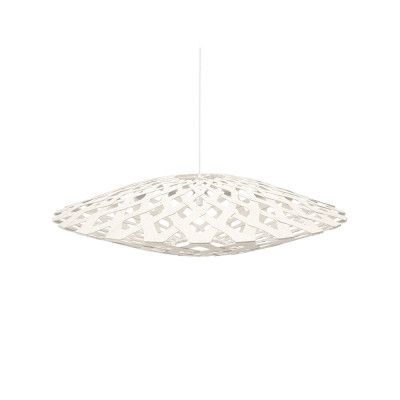 david trubridge - Flax Taklampa Ø110 2 Sidor Vit