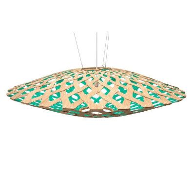 David Trubridge - Flax Taklampa Ø150 (Aqua)