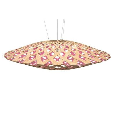 David Trubridge - Flax Taklampa Ø150 (Pink)