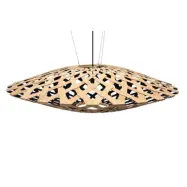 david trubridge - Flax Taklampa Ø150 Svart 1 Sida