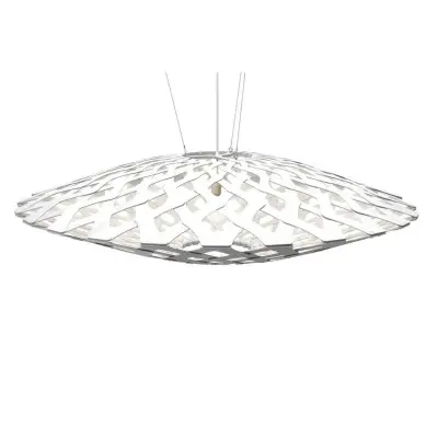 david trubridge - Flax Taklampa Ø150 Vit 2 Sidor