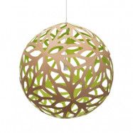 David Trubridge - Floral Taklampa Ø100 Lime