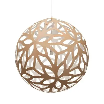 david trubridge - Floral Taklampa Ø100 Vit 1 Sida