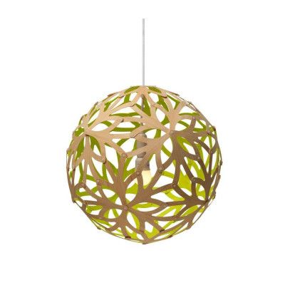 David Trubridge - Floral Taklampa Ø40 (Lime)