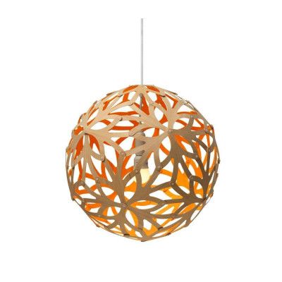 David Trubridge - Floral Taklampa Ø40 (Orange)