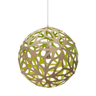 David Trubridge - Floral Taklampa Ø60 (Lime)
