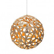 David Trubridge - Floral Taklampa Ø60 (Orange)