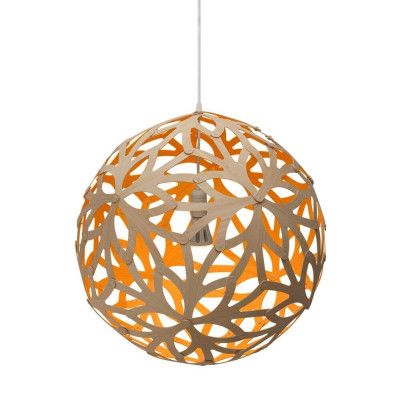 David Trubridge - Floral Taklampa Ø60 (Orange)