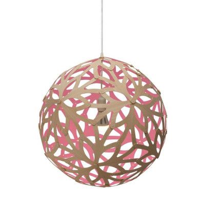 David Trubridge ltd - Floral Taklampa Ø60 RosaDavid Trubridge
