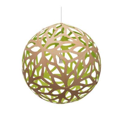 David Trubridge - Floral Taklampa Ø80 Lime