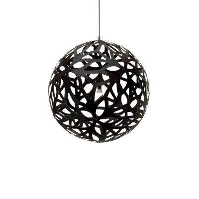 david trubridge - Floral Taklampa Ø80 Svart